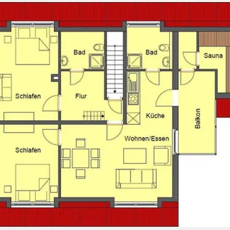 Ferienwohnungen-strand-idylle-og Apartamento *